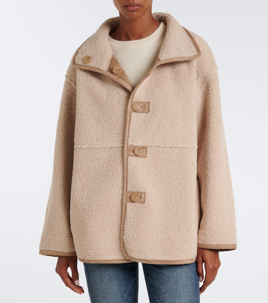 Shona Reversible Teddy-Trimmed Jacket
