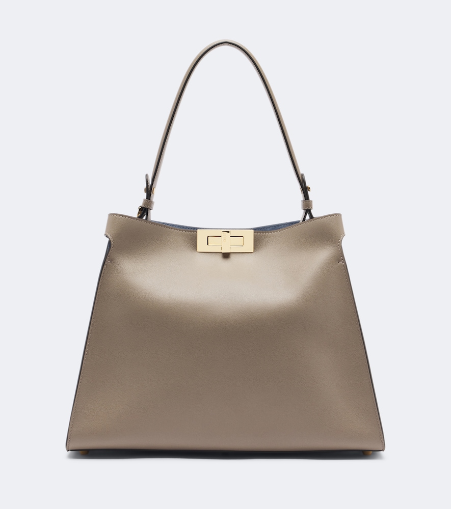 Schultertasche  Way Medium aus Leder