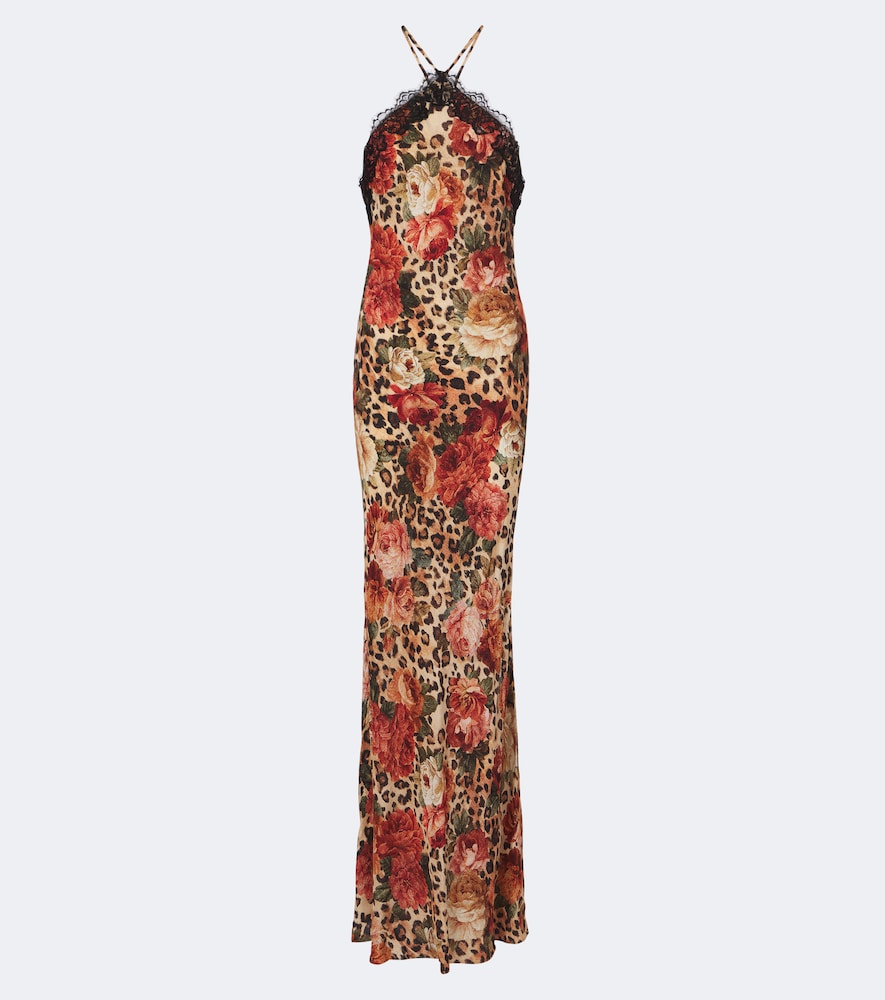 Bedrucktes Maxikleid Althea