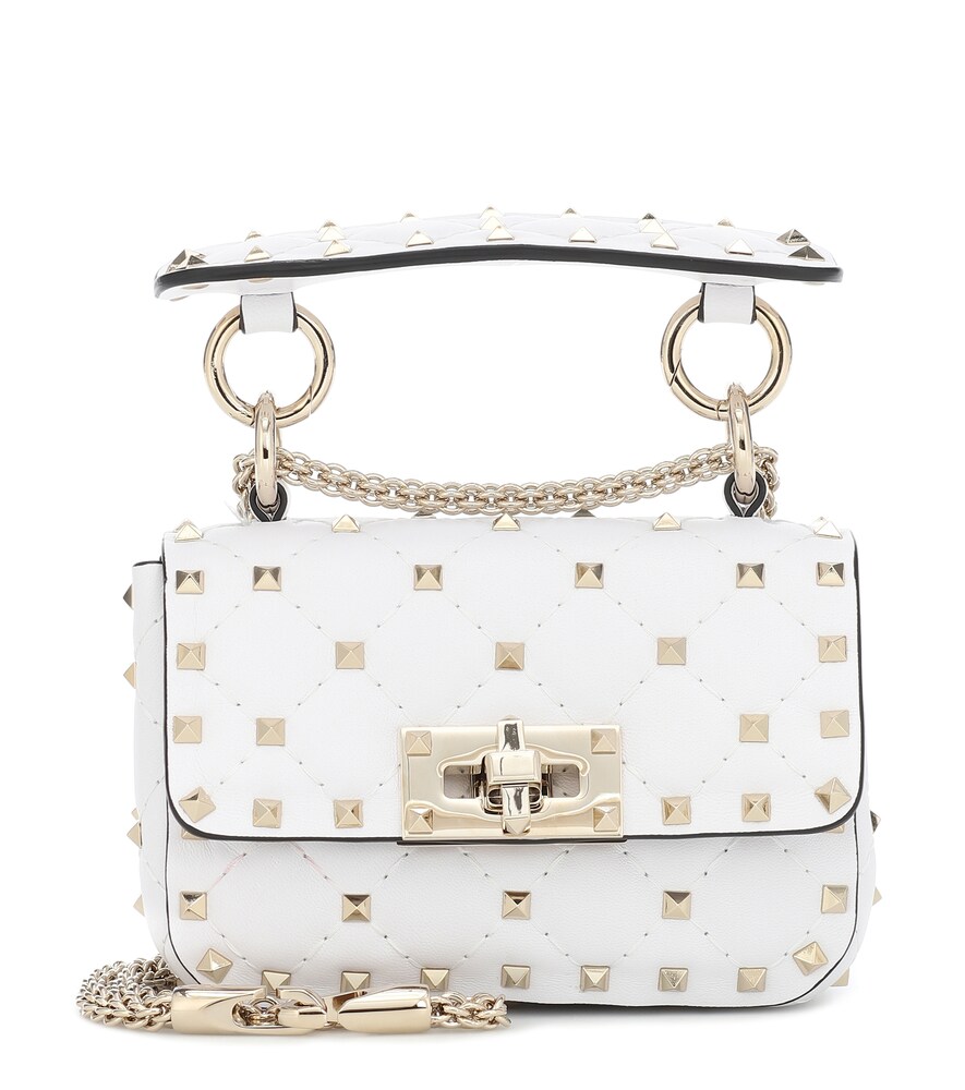 Valentino Garavani Rockstud Spike Micro leather crossbody bag
