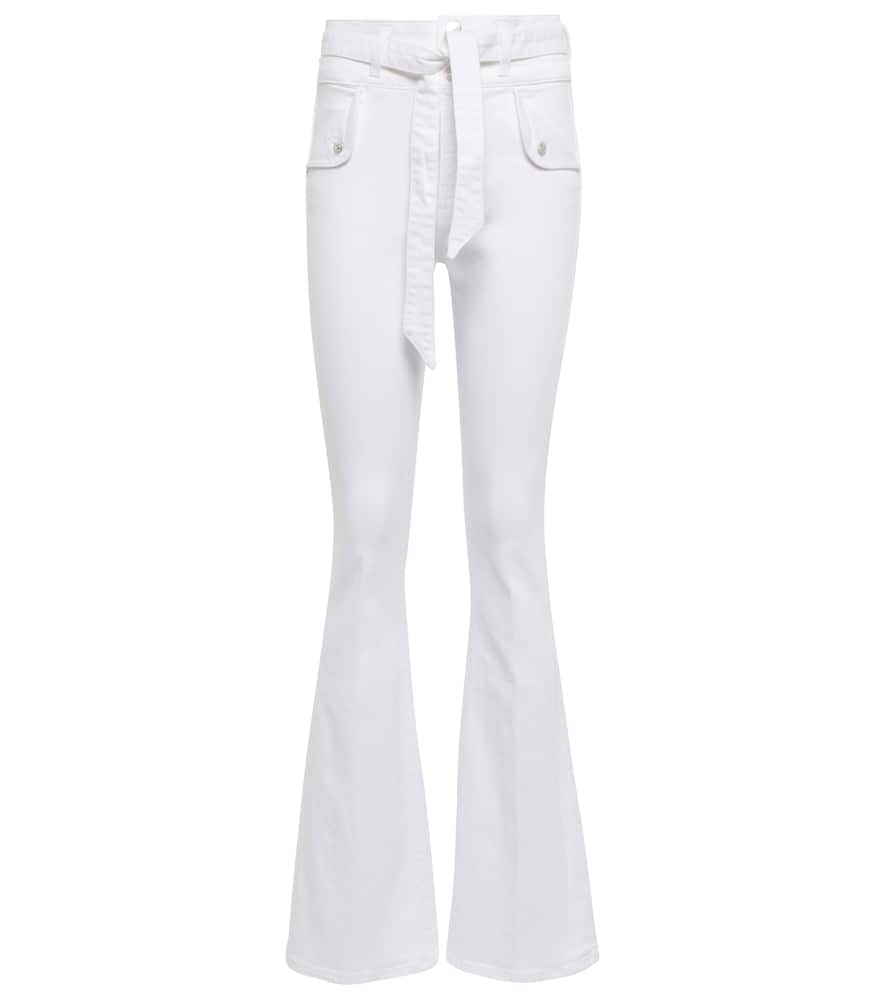 Veronica Beard Giselle high-rise flared jeans