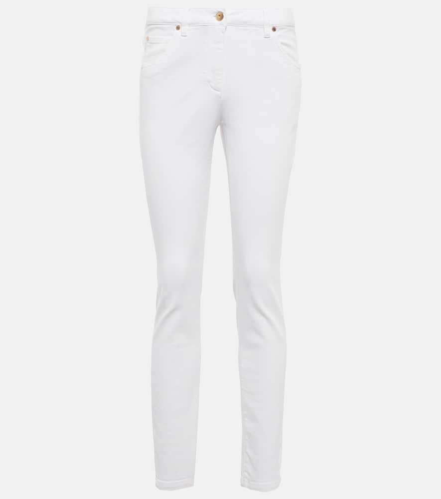 Brunello Cucinelli Mid-rise slim jeans