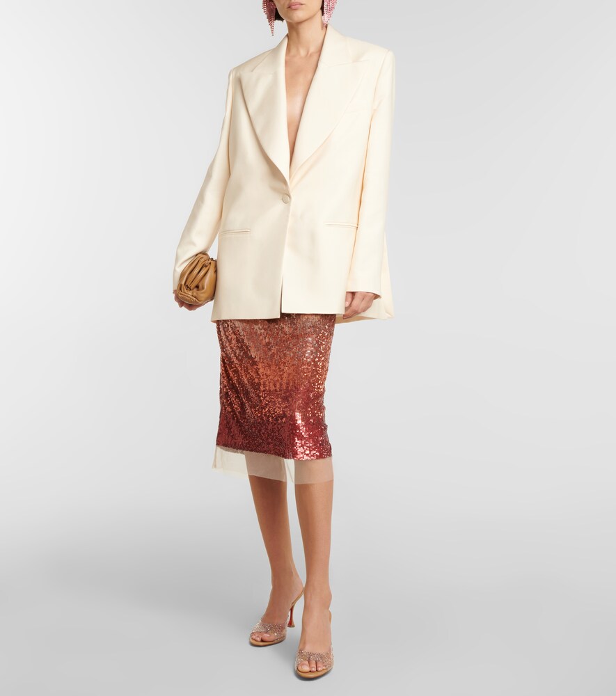 Christian Louboutin Nudes Degramule embellished mules