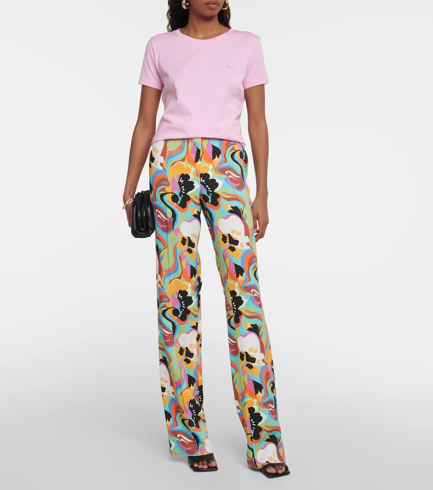 Etro Cotton Jersey T-shirt In 1