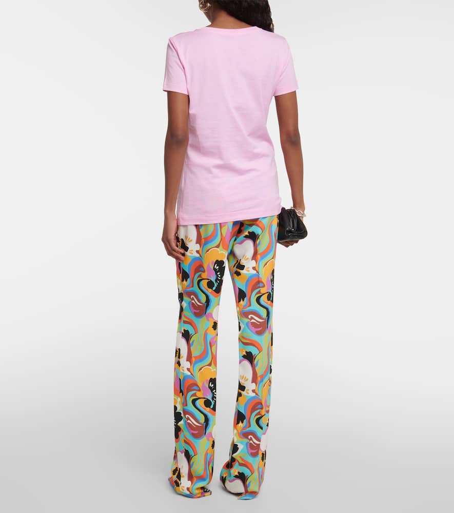 Etro Cotton Jersey T-shirt In 1