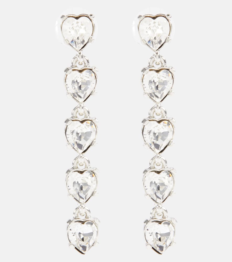 Oscar de la Renta Embellished drop earrings