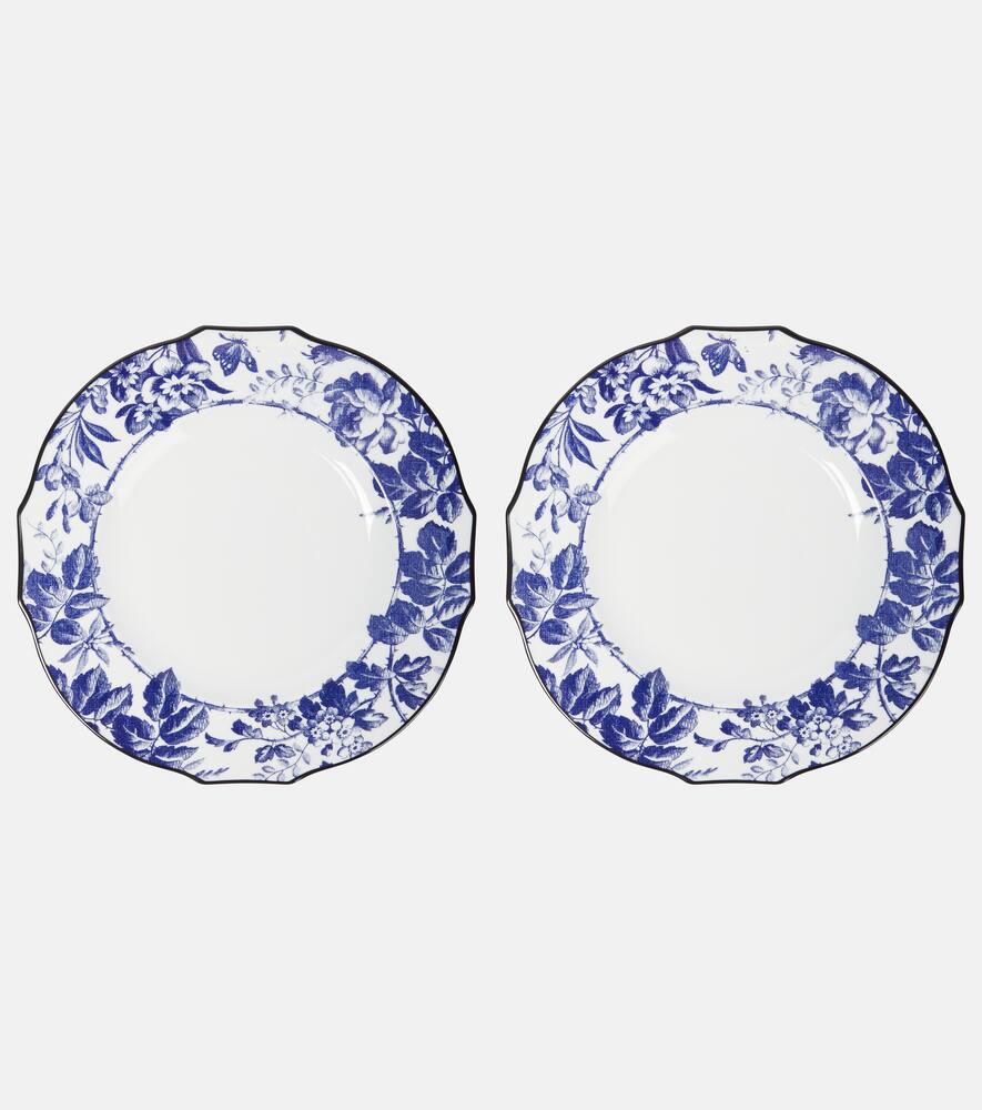 Gucci Herbarium set of 2 dinner plates
