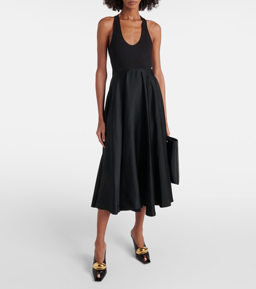 Alaïa Cotton-blend midi dress