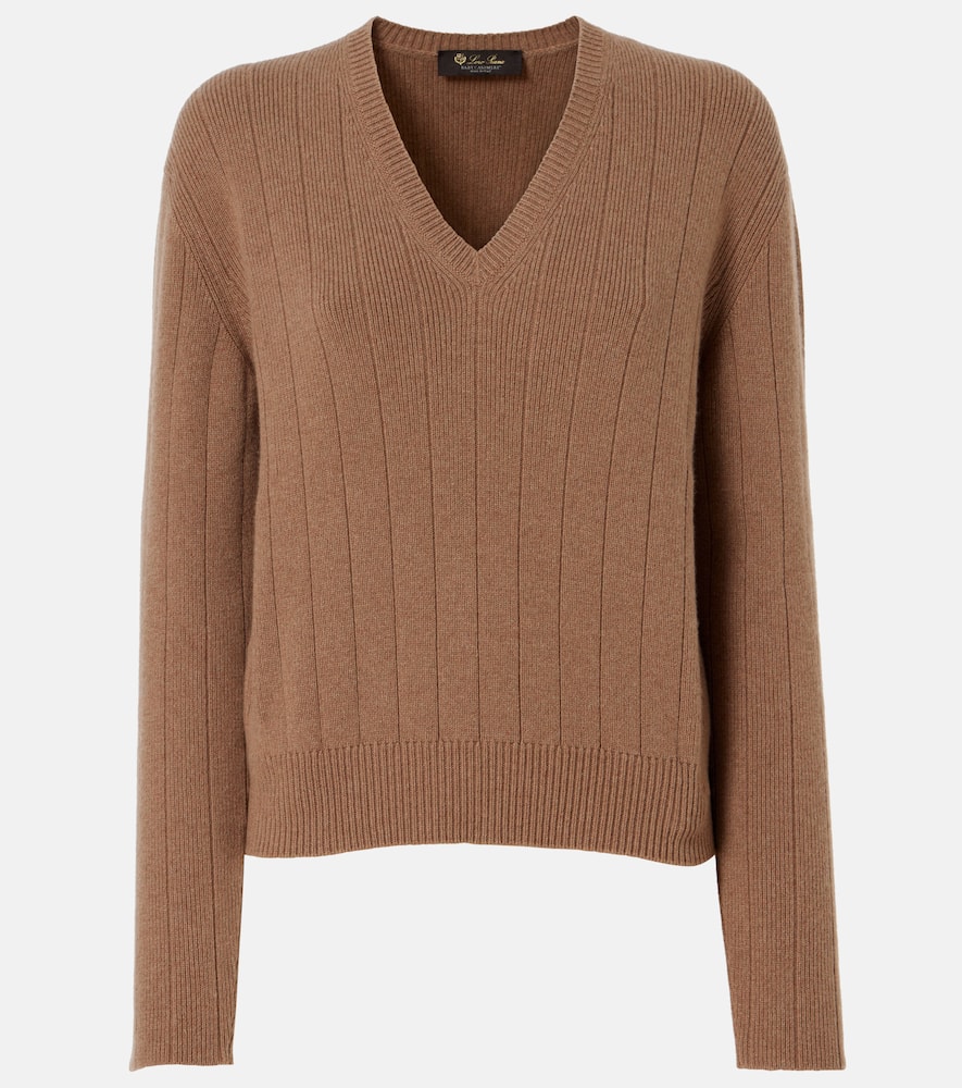 Cervatto ribbed-knit cashmere sweater
