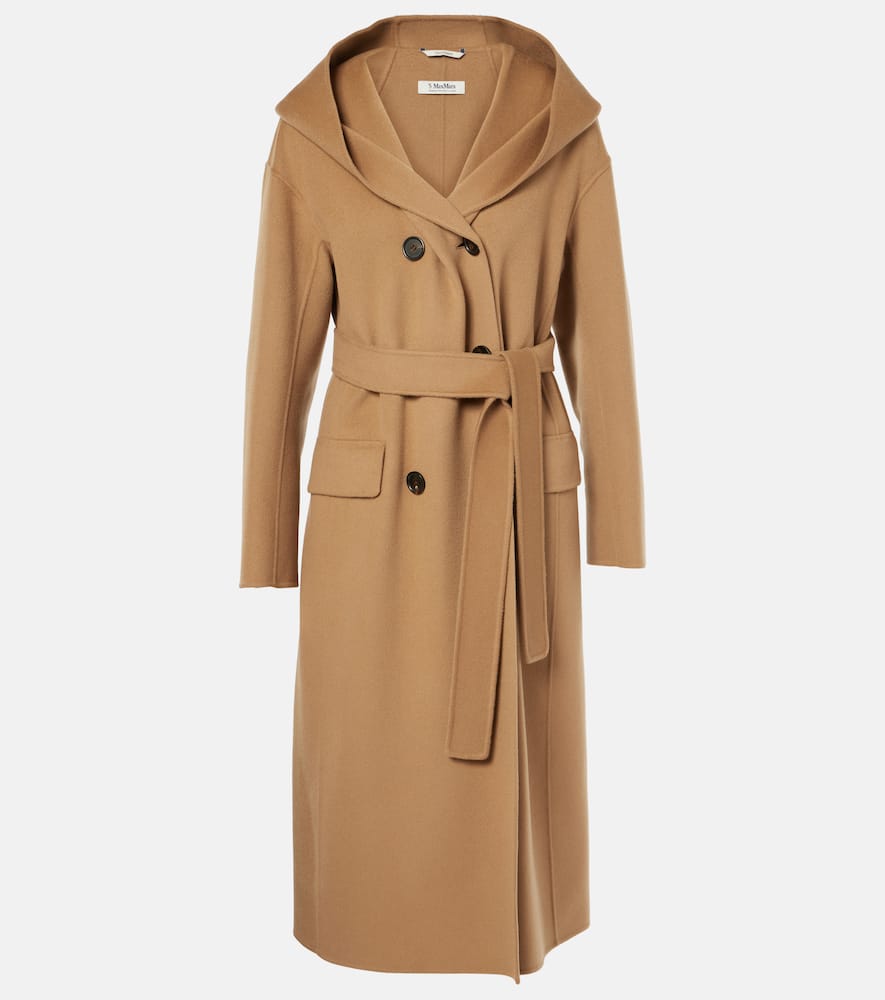 'S Max Mara Favola belted virgin wool coat
