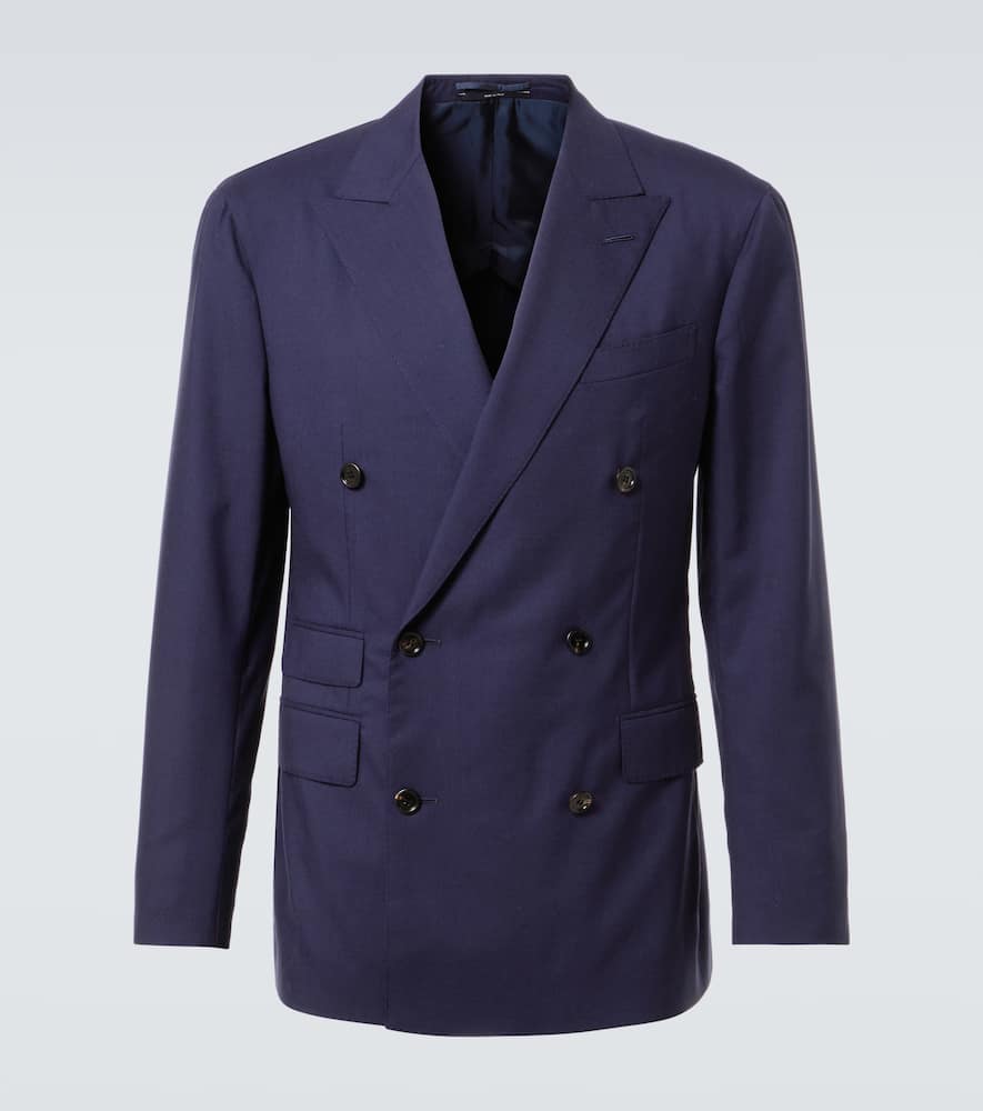 DUNHILL TROPICAL WOOL BLAZER 