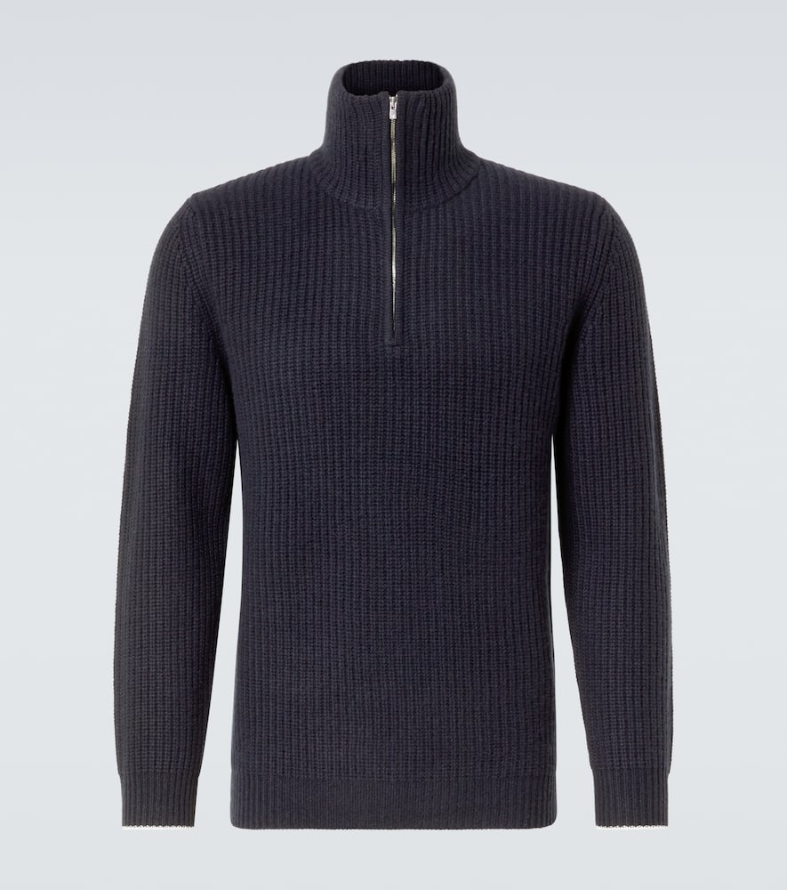 Mr Millie cashmere half-zip sweater