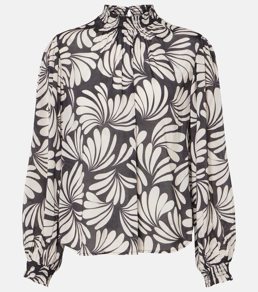Leonie printed blouse
