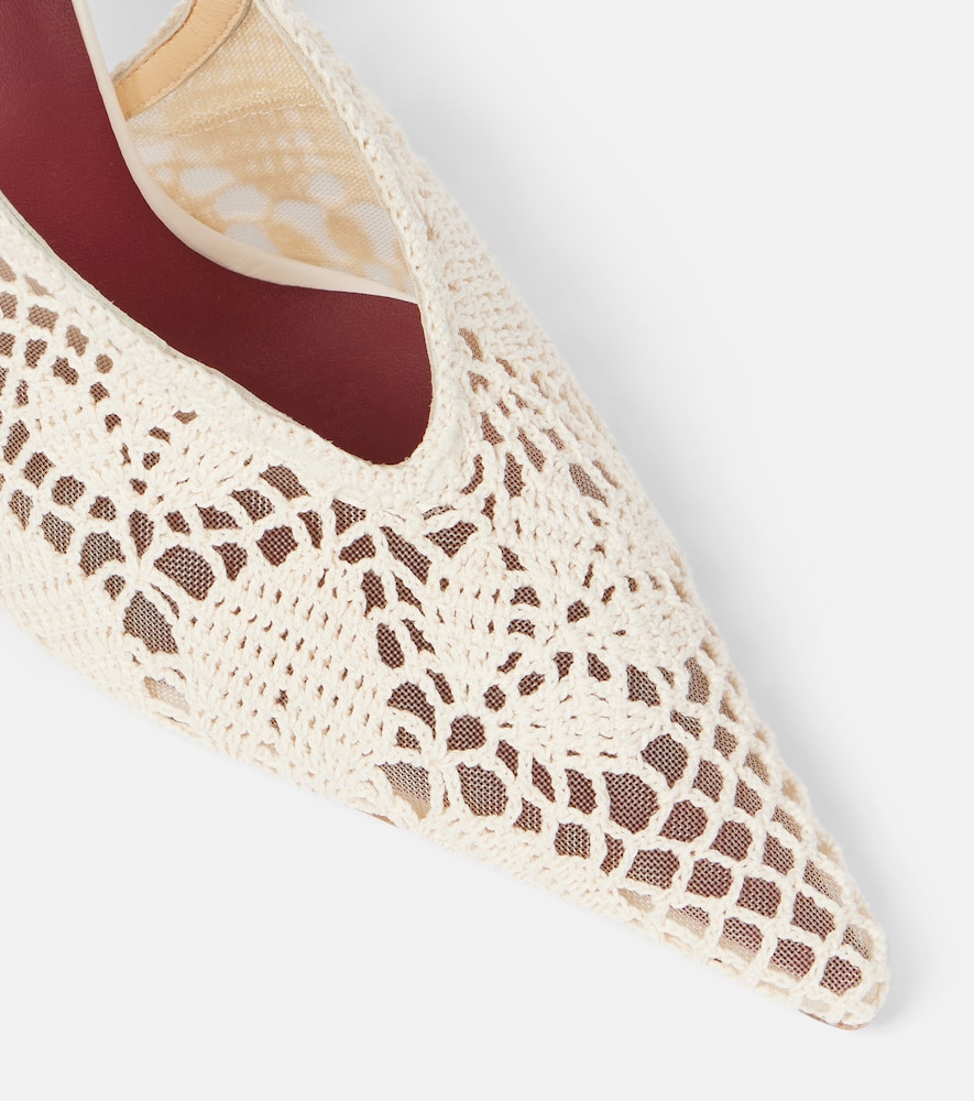  Magda Butrym Magda Butrym Slingback-pumps 105 Aus Häkelstrick 