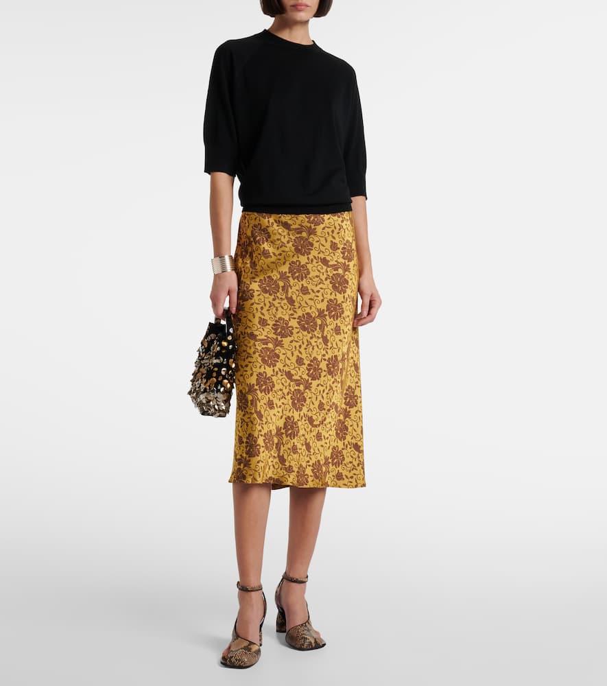 Dries Van Noten Wool Top In Black