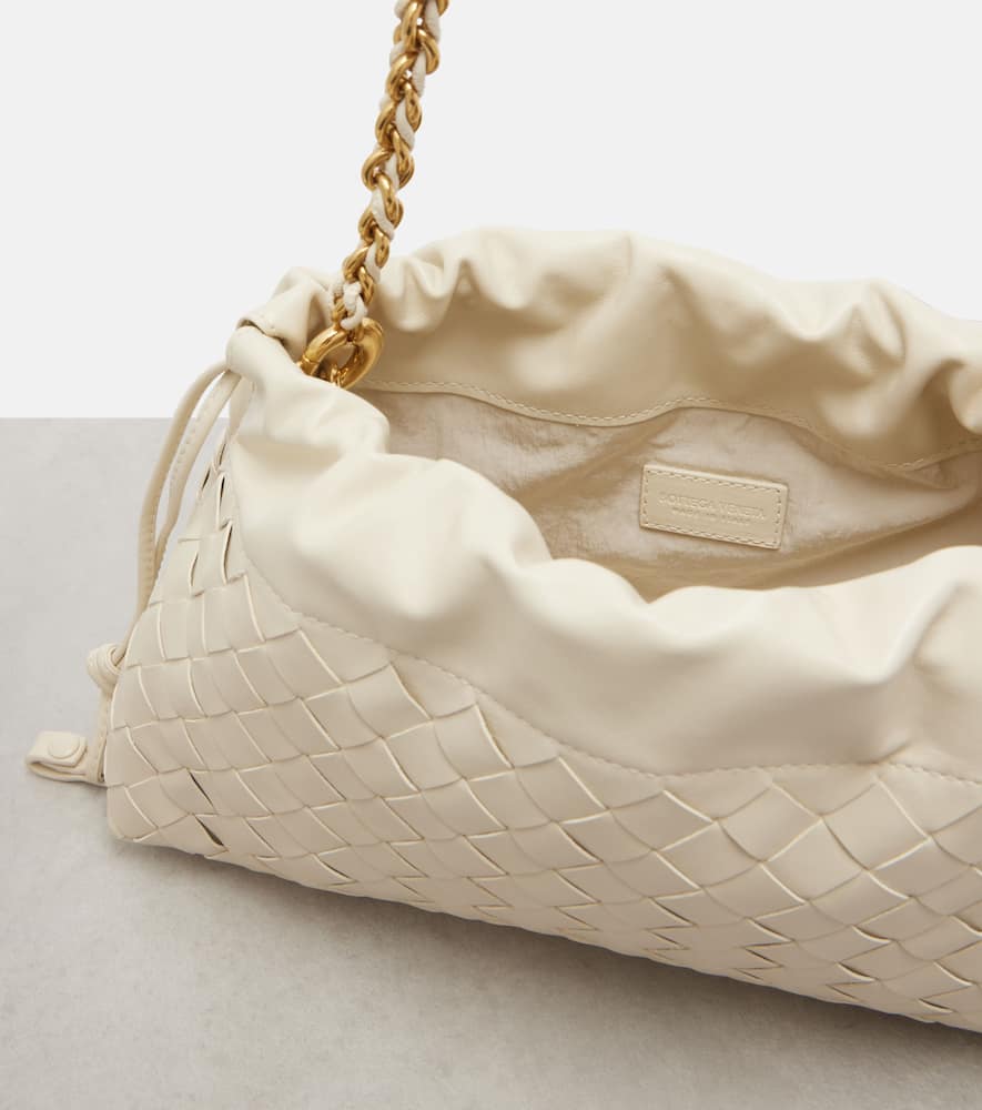 Bottega Veneta Soirée Medium Leather Shoulder Bag