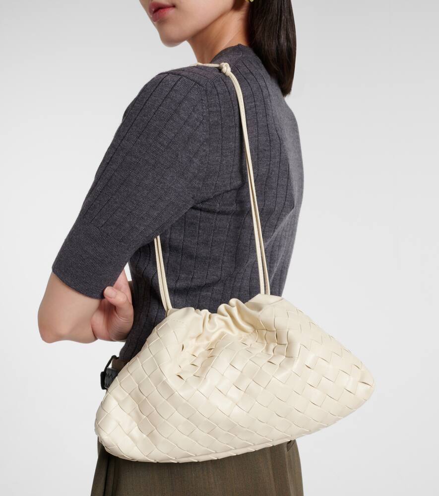 Bottega Veneta Soirée Medium Leather Shoulder Bag