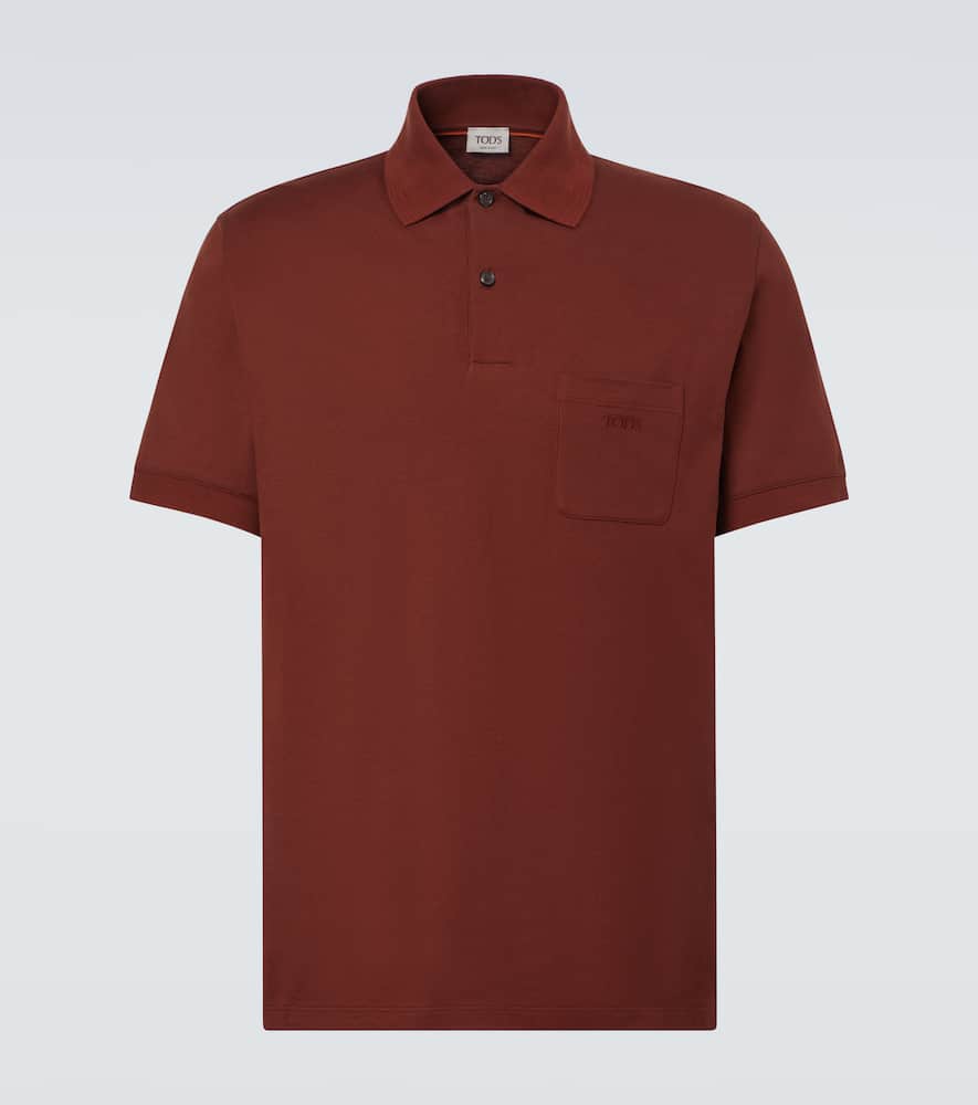 Logo cotton polo shirt
