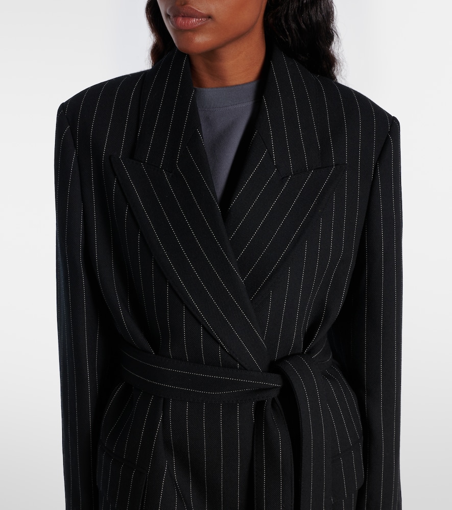 Olyx Pinstriped Coat