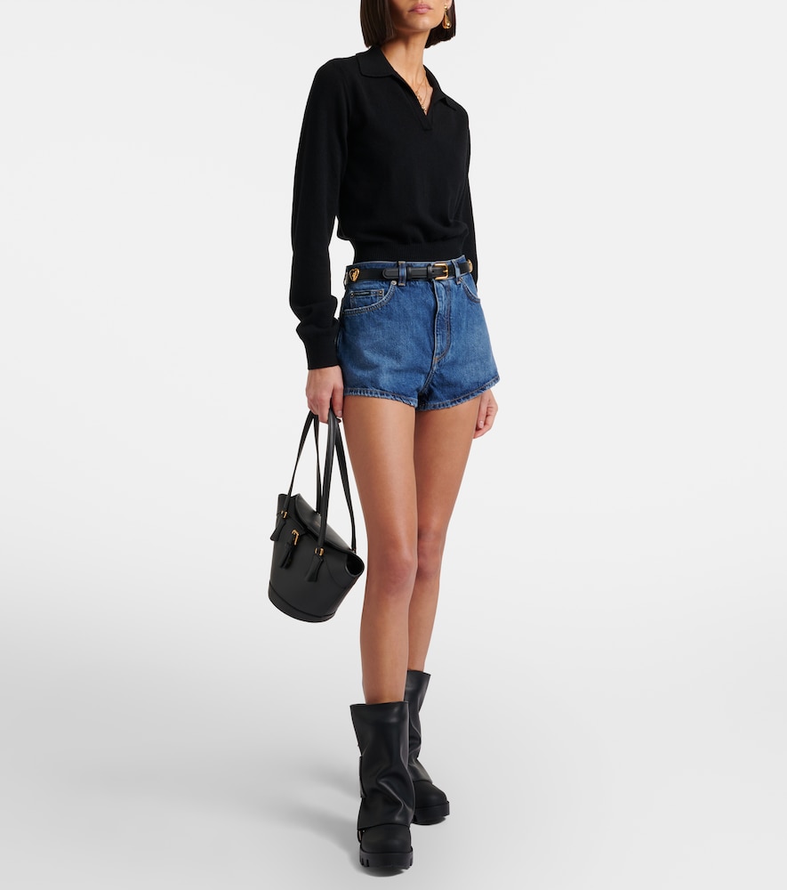 Dolce&Gabbana Leather Biker Boots