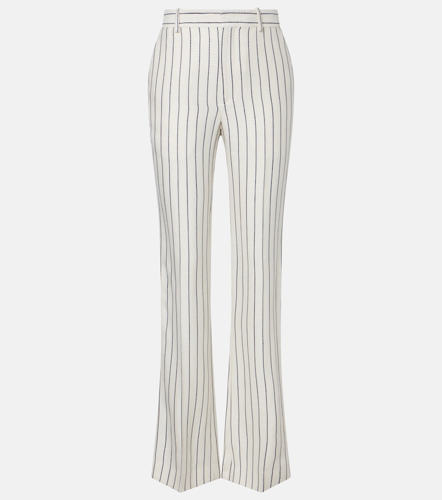 Balmain Pinstripe straight pants