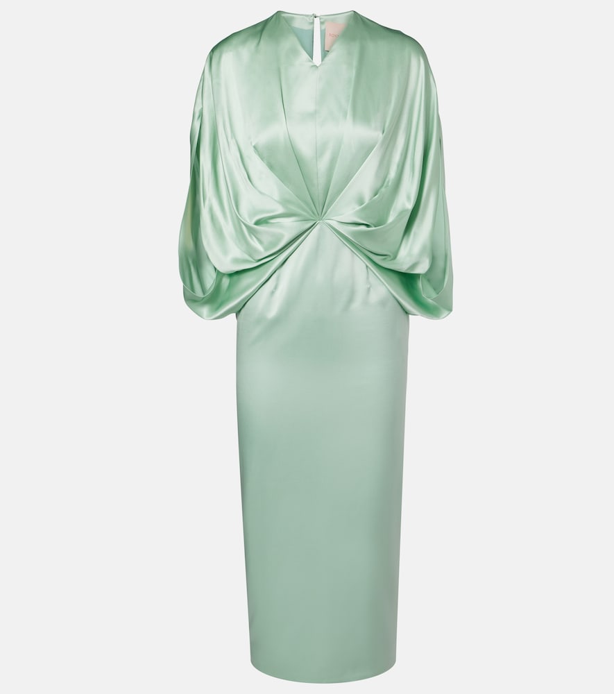 Roksanda Tari gathered silk cocktail dress