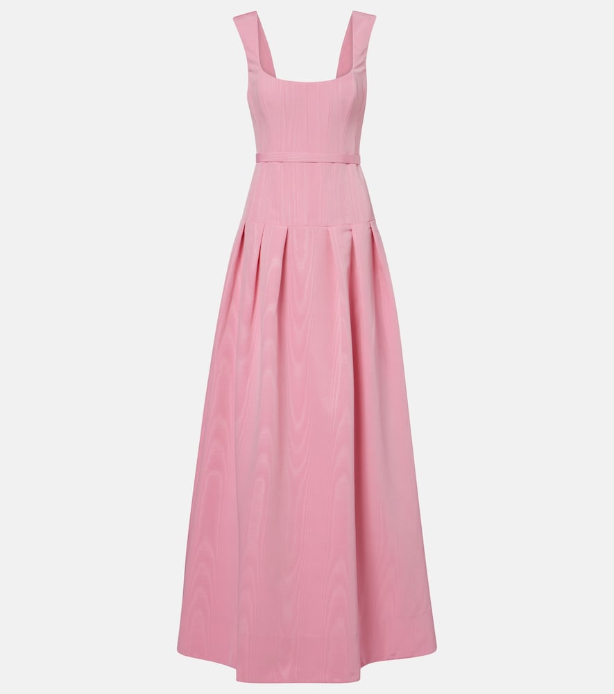 Rebecca Vallance Amaro pleated taffeta corset gown
