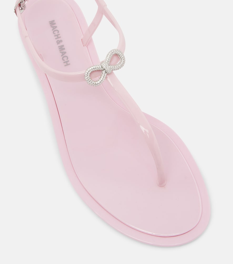  Mach & Mach Mach & Mach Sandalen Riviera Mit Kristallen 