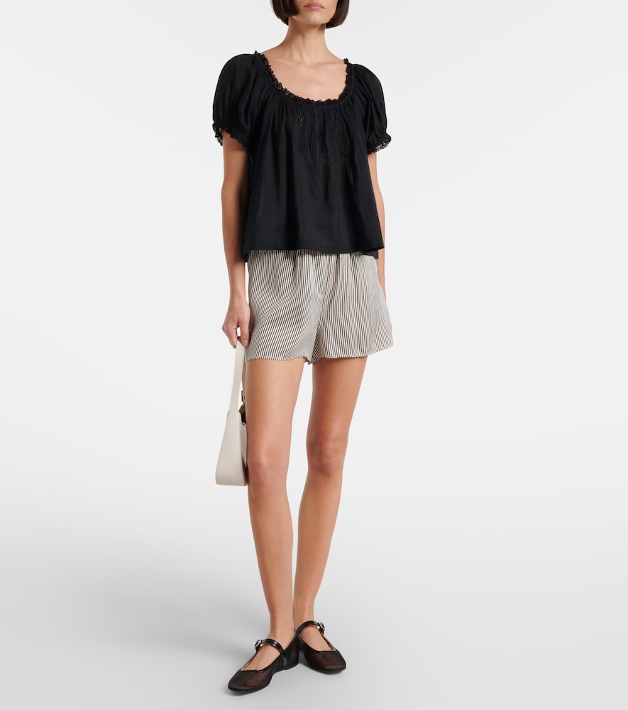 Dôen Frederica cotton voile top
