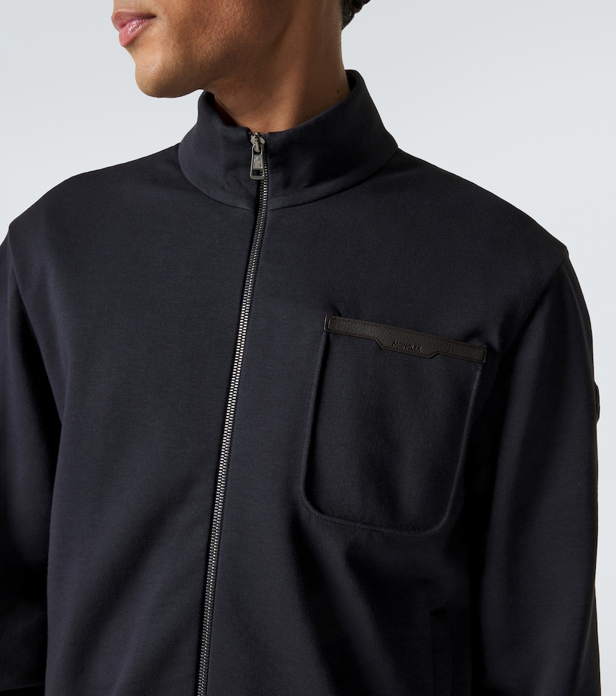  Moncler Moncler Jacke Aus Einem Baumwollgemisch 