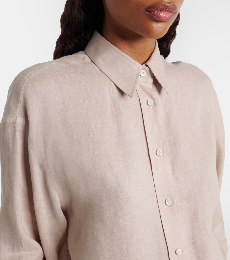  Brunello Cucinelli Brunello Cucinelli Top Aus Leinen 