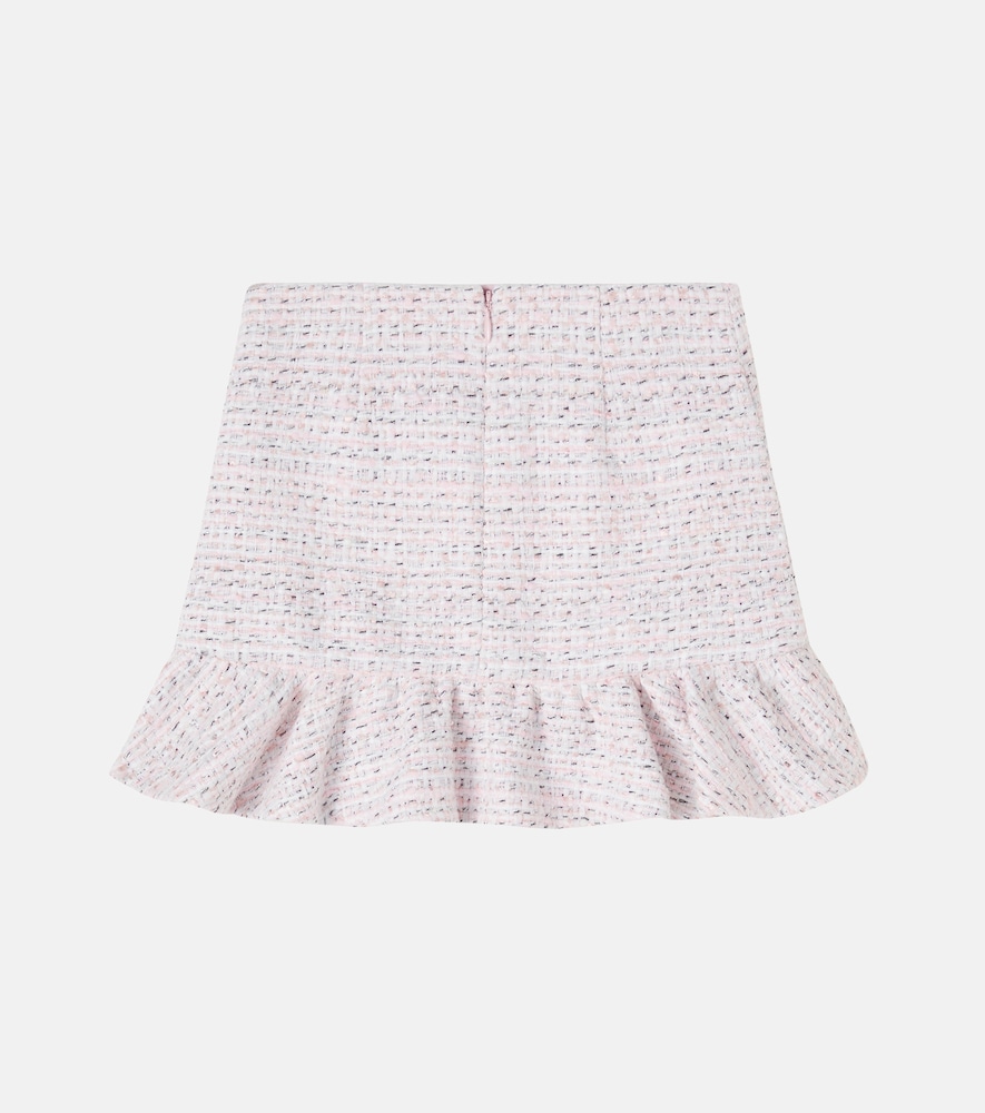  Self-portrait Kids Self-portrait Kids Lace-trimmed Bouclã© Skirt 