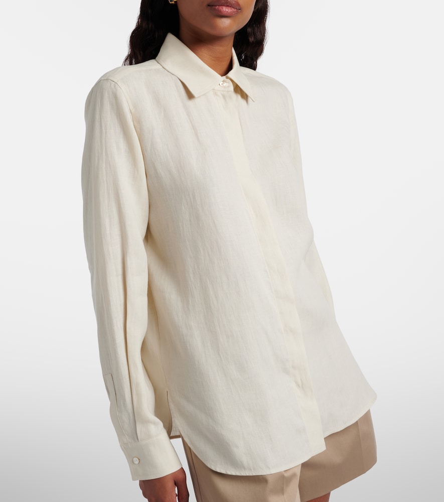  Max Mara Max Mara Falasco Linen Shirt 