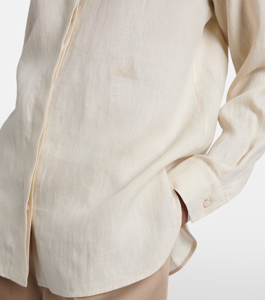  Max Mara Max Mara Falasco Linen Shirt 