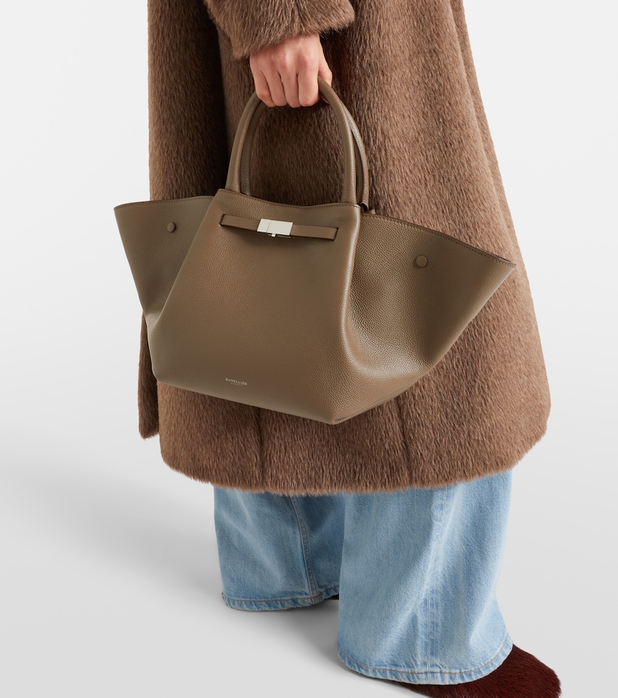 DeMellier New York Medium leather top-handle bag