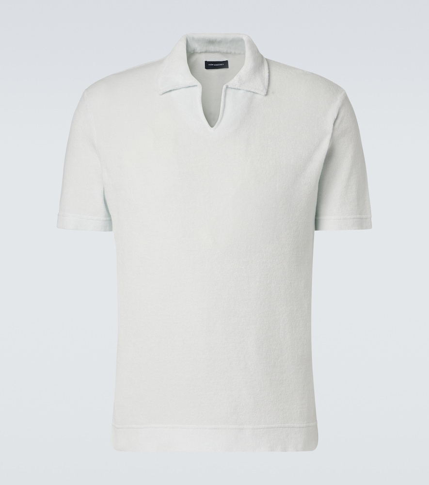 Cotton Terry Polo Shirt