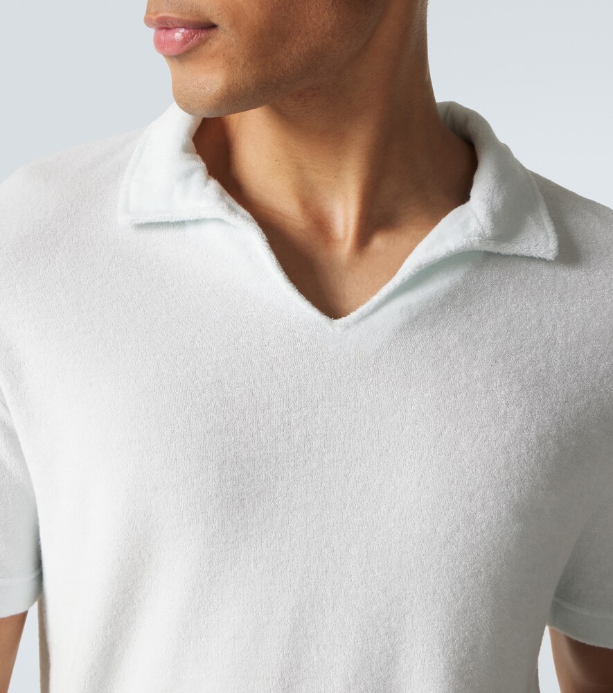  Thom Sweeney Thom Sweeney Polohemd Aus Frottee 