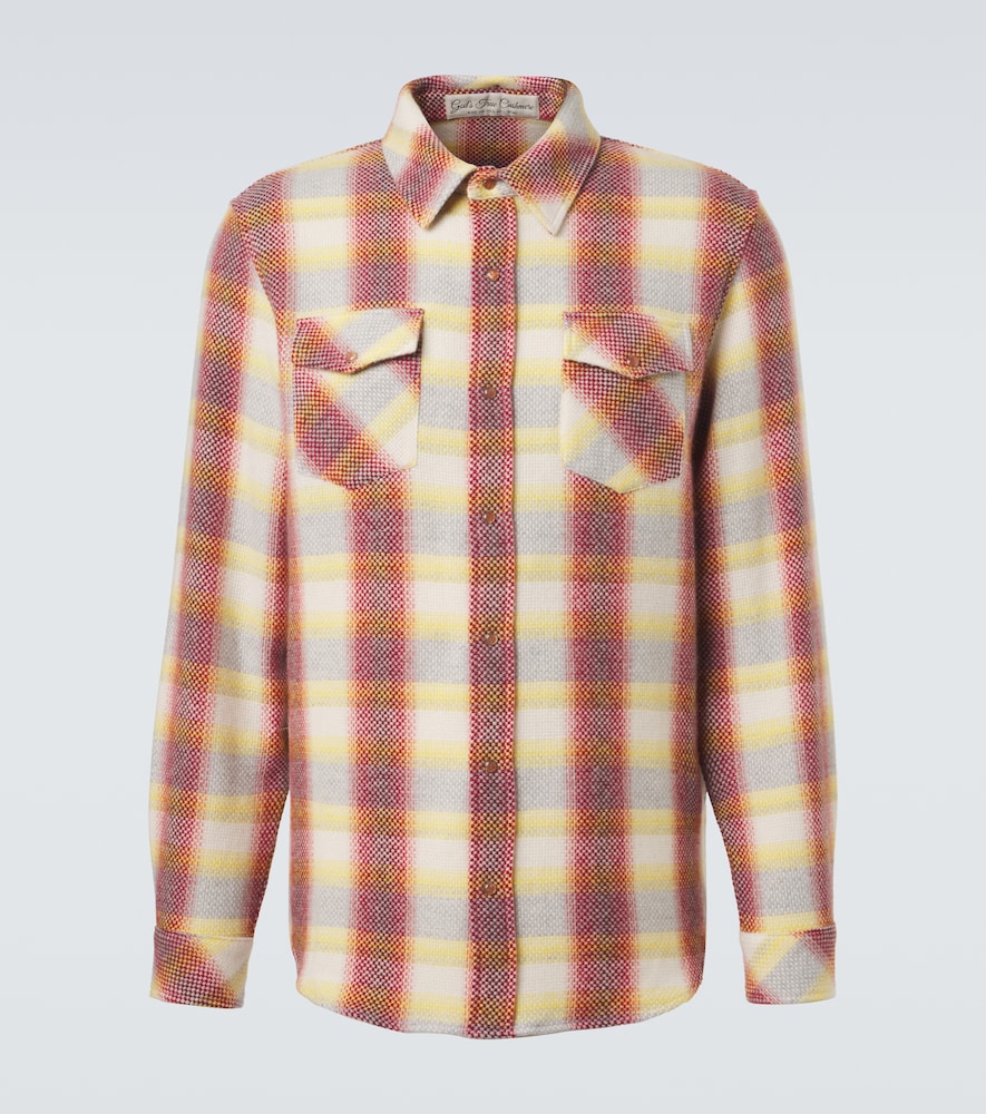 Camicia Rose Blume in cashmere