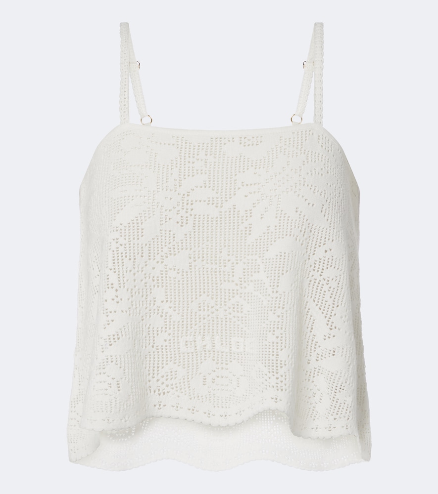 Chloé Top aus Pointelle-Strick