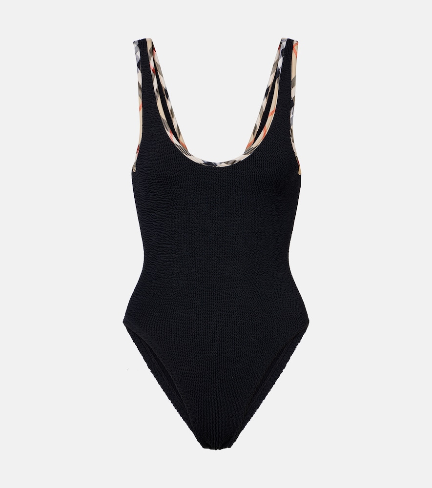 Burberry x Hunza G Faye  Check swimsuit