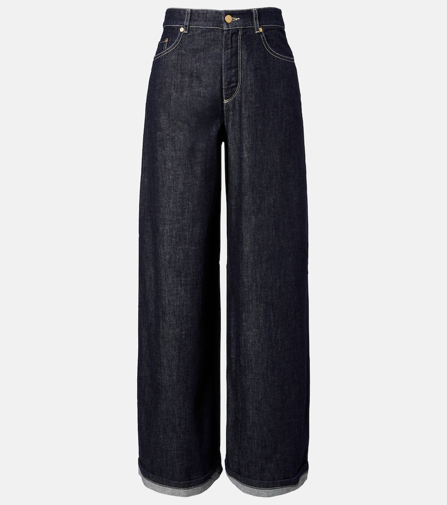 Wide-Leg Jeans