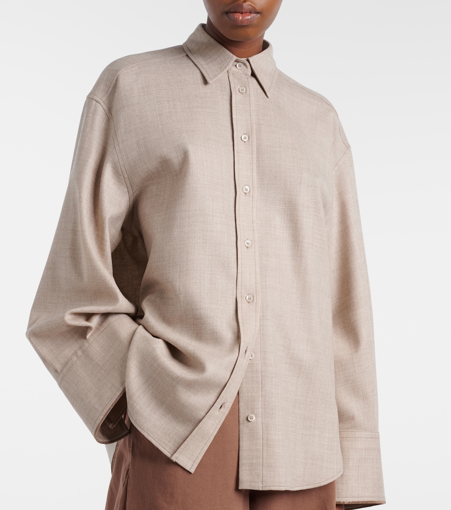  Brunello Cucinelli Brunello Cucinelli Virgin Wool Shirt 