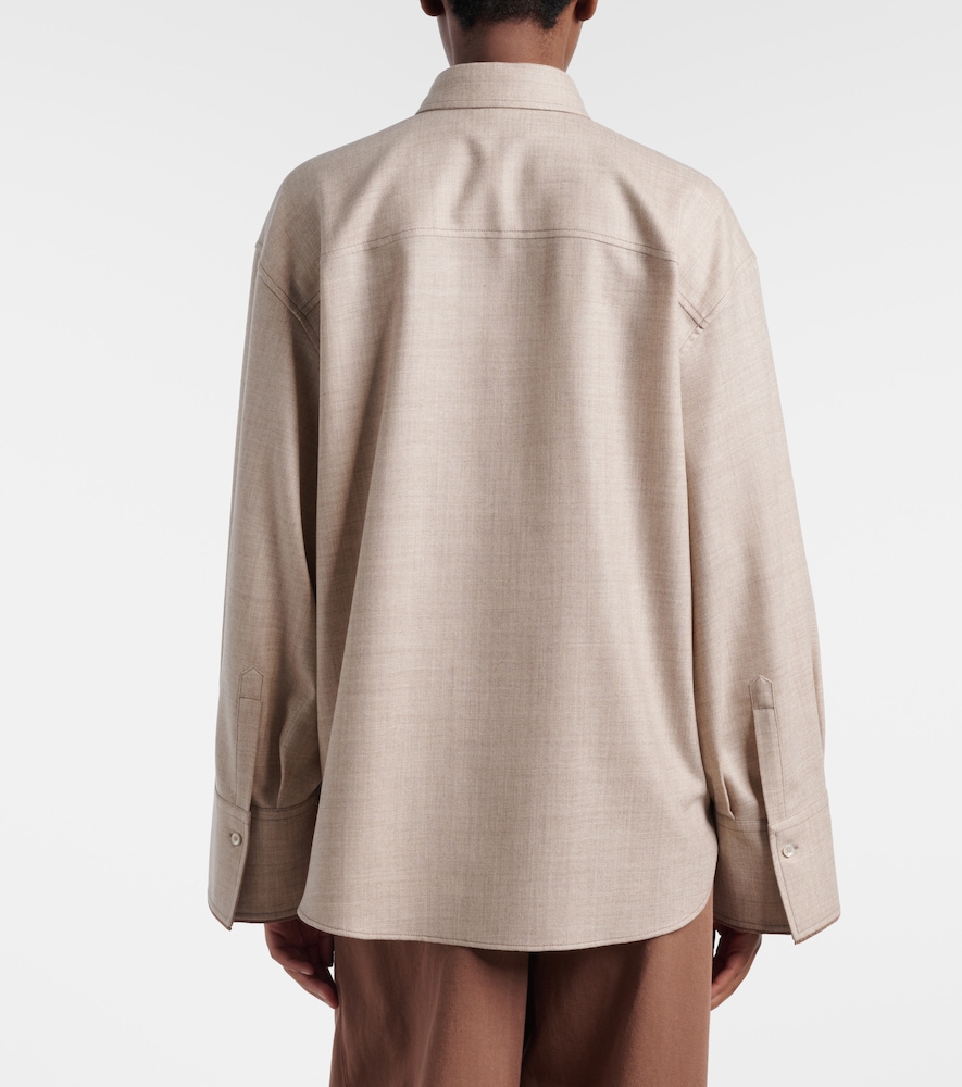  Brunello Cucinelli Brunello Cucinelli Virgin Wool Shirt 