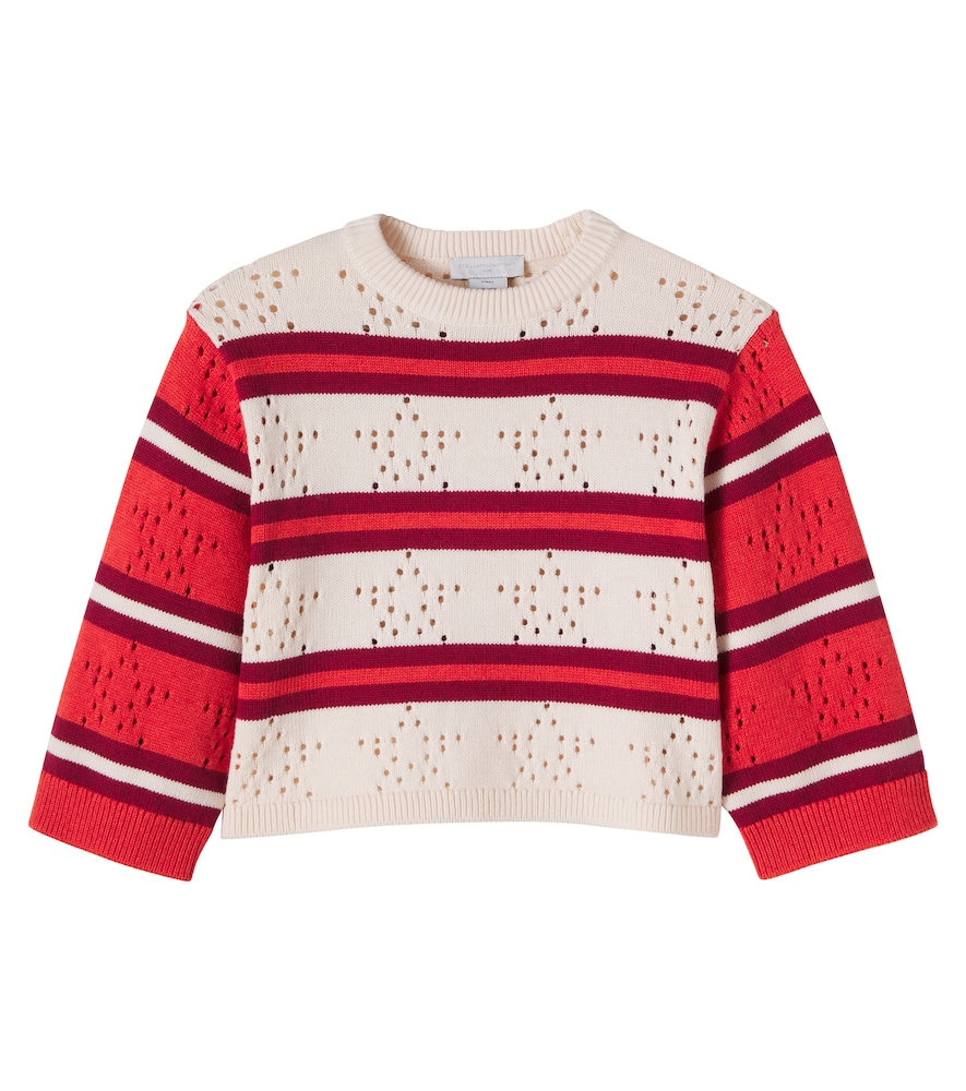 Pullover aus Baumwolle und Wolle