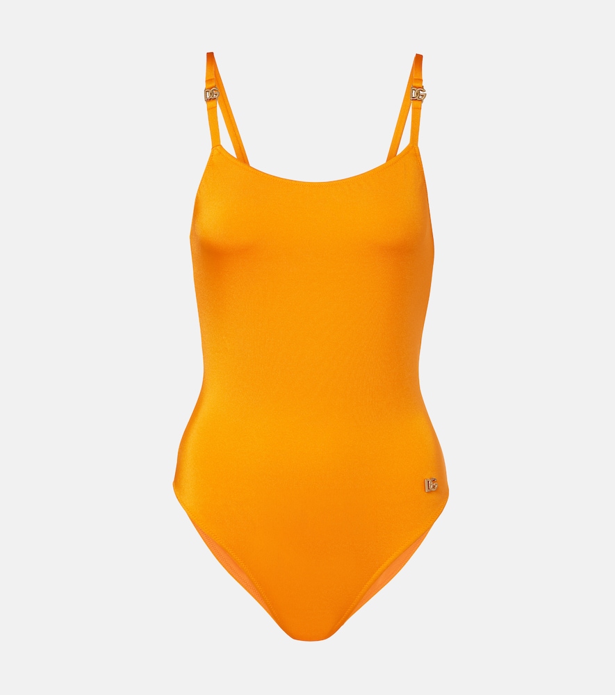Dolce&Gabbana Femme Orange Maillot De Bain Dg Grand - Mytheresa