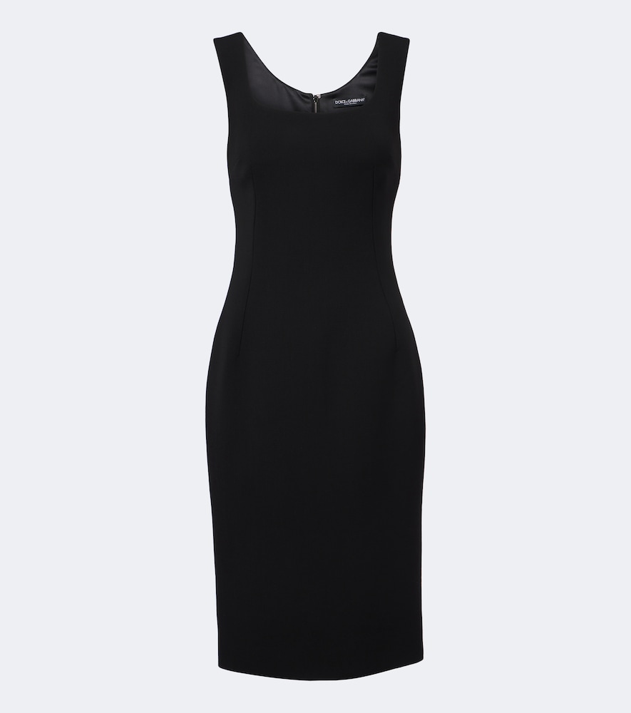 Midikleid aus Schurwolle