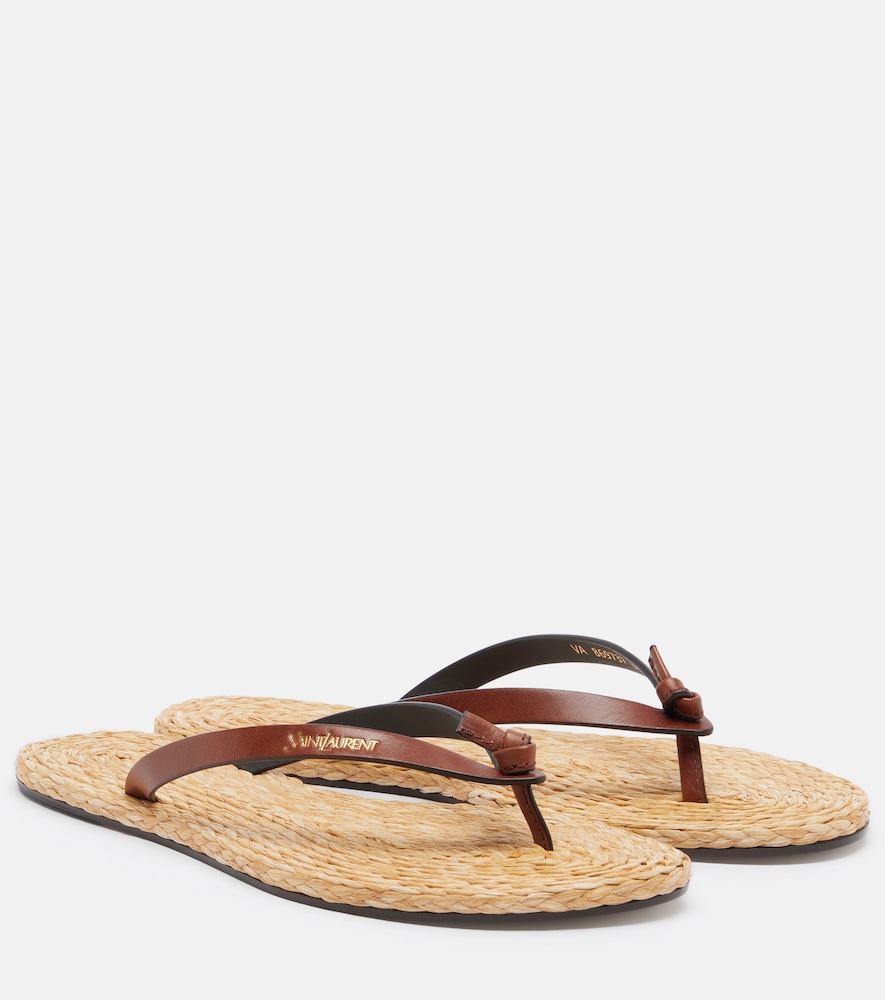 Sandali infradito Pool con pelle