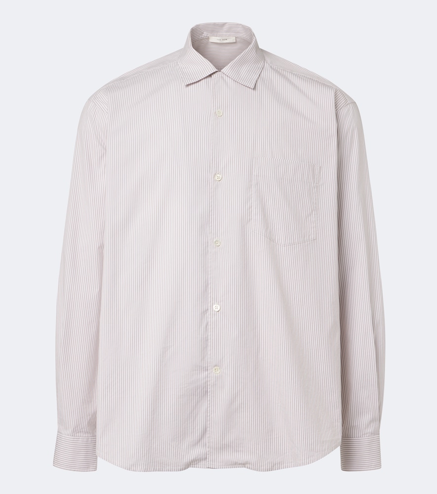 The Row Chemise Vanja raye en coton 1400 €