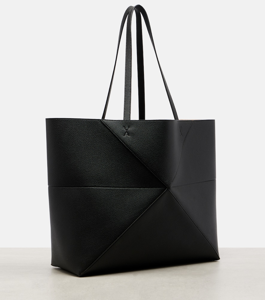 Puzzle Fold Large Tote Bag