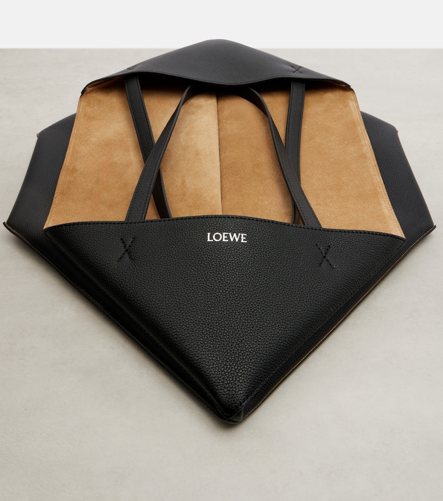 Puzzle Fold Large Tote Bag